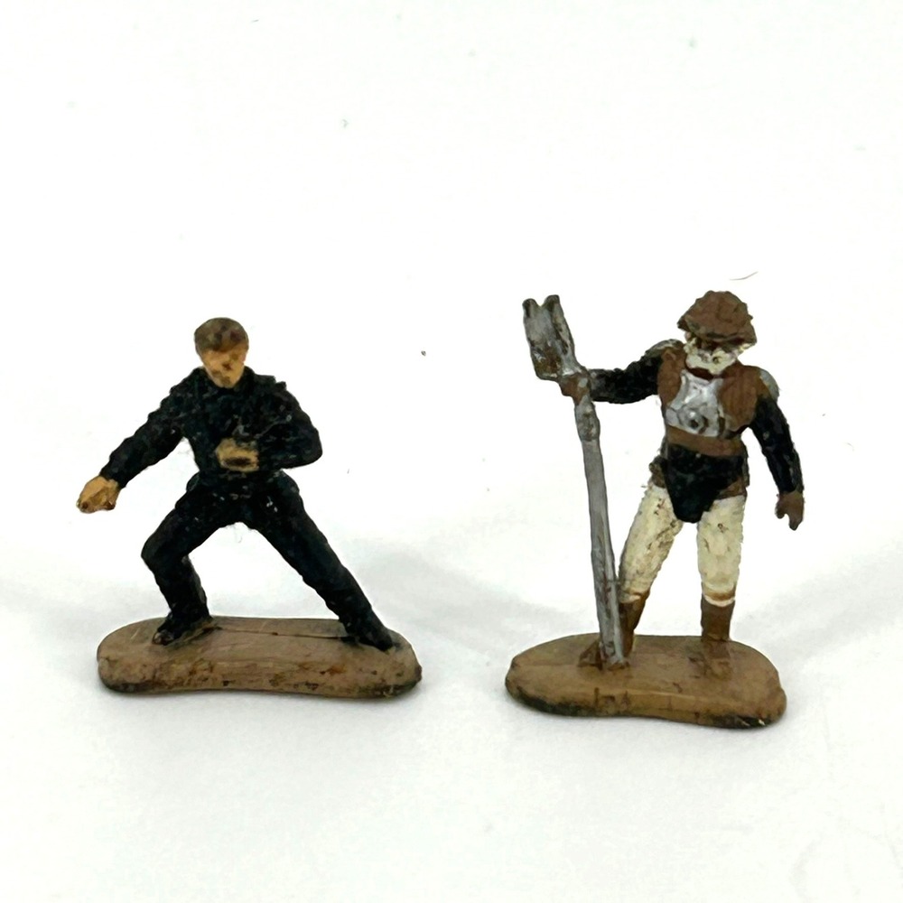 VTG Star Wars Micromachines Mini Fleet Luke Skywalker& Lando Calrissian Mini Fig